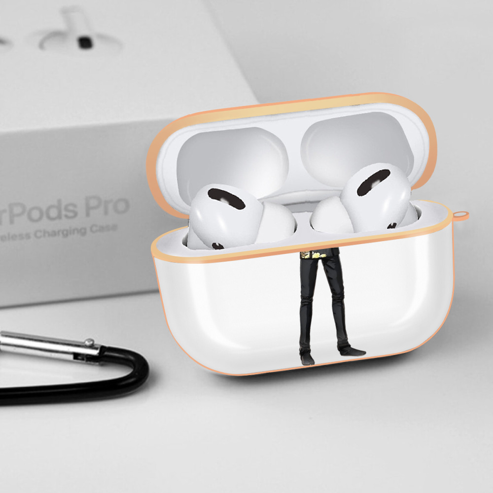 進撃の巨人 リヴァイ·アッカーマン Attack on Titan Levi Ackerman 【AirPods Pro用】ハードシェル保護ケース｜耐衝撃・防指紋・カラビナ付き商品仕様
