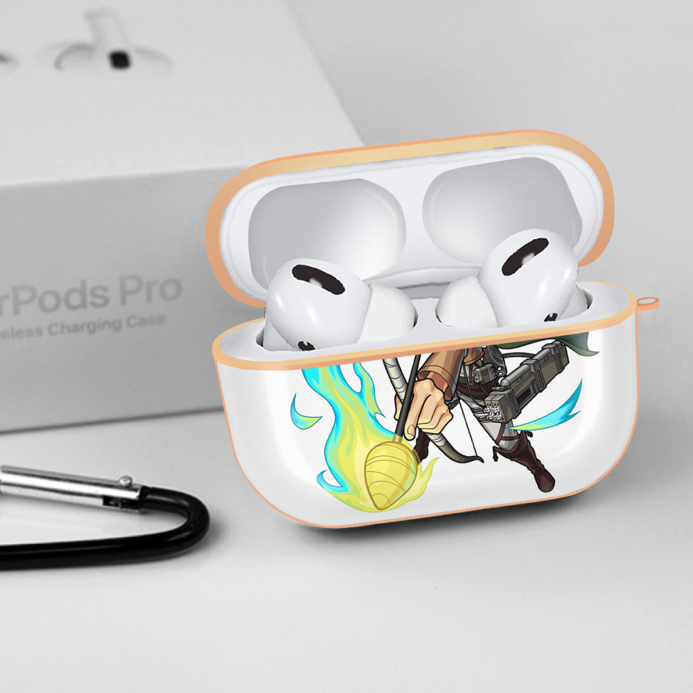 進撃の巨人 サシャ·ブラウス Attack on Titan Sasha Blaus 【AirPods Pro用】ハードシェル保護ケース｜耐衝撃・防指紋・カラビナ付き商品仕様