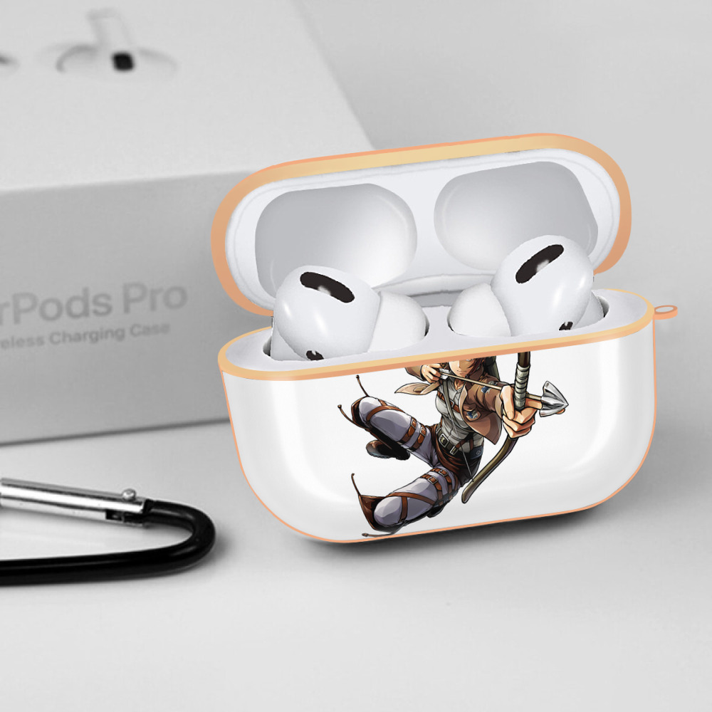 進撃の巨人 サシャ·ブラウス Attack on Titan Sasha Blaus 【AirPods Pro用】ハードシェル保護ケース｜耐衝撃・防指紋・カラビナ付き商品仕様
