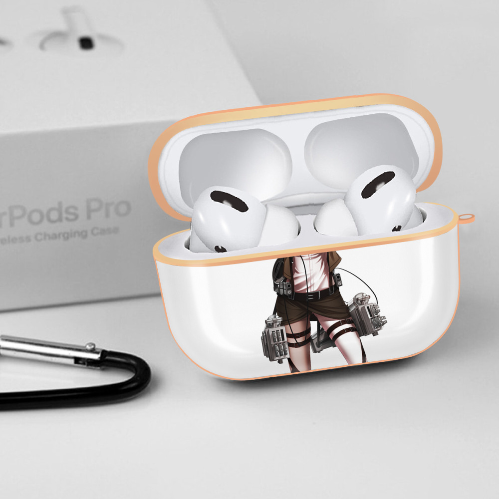 進撃の巨人 サシャ·ブラウス Attack on Titan Sasha Blaus 【AirPods Pro用】ハードシェル保護ケース｜耐衝撃・防指紋・カラビナ付き商品仕様