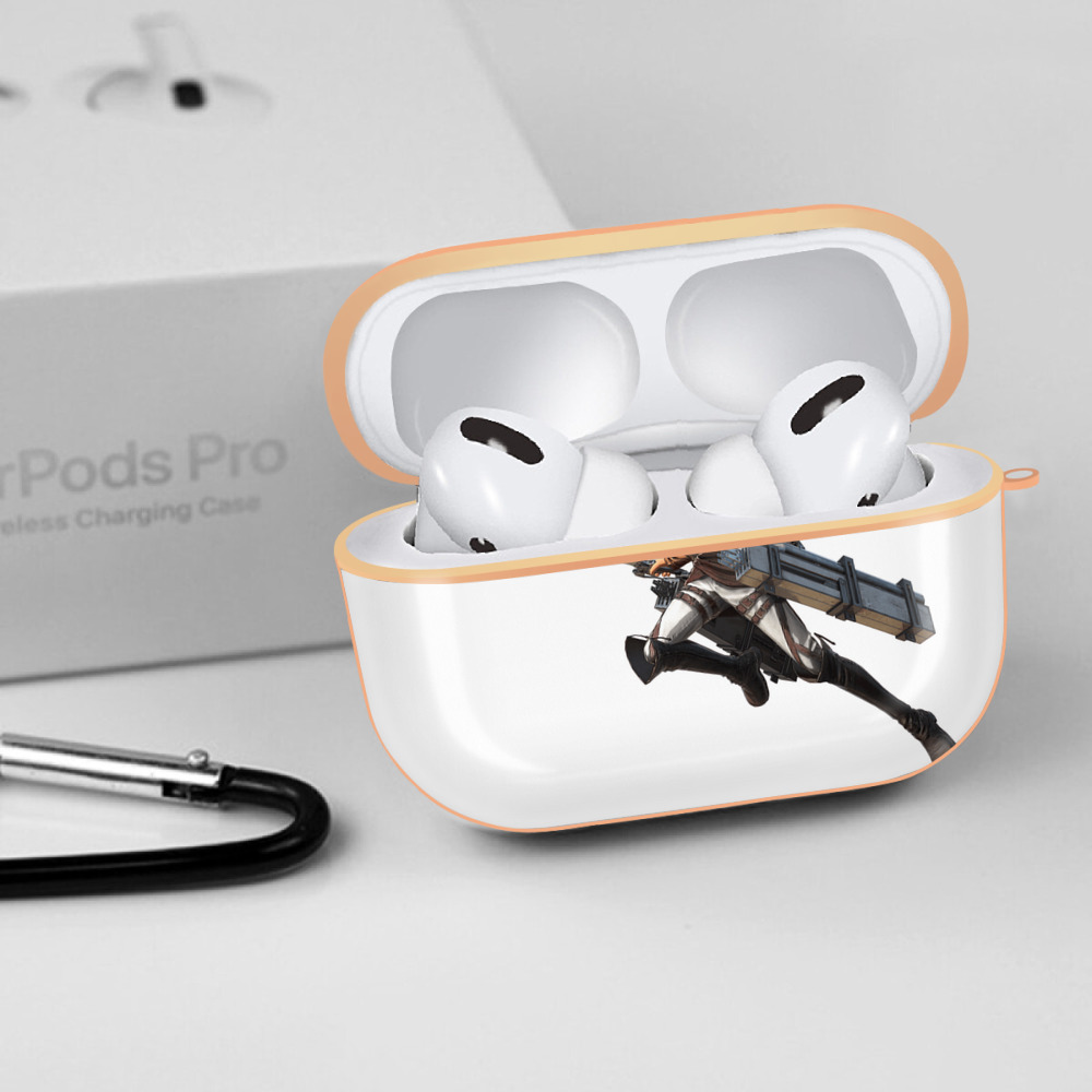 進撃の巨人 サシャ·ブラウス Attack on Titan Sasha Blaus 【AirPods Pro用】ハードシェル保護ケース｜耐衝撃・防指紋・カラビナ付き商品仕様