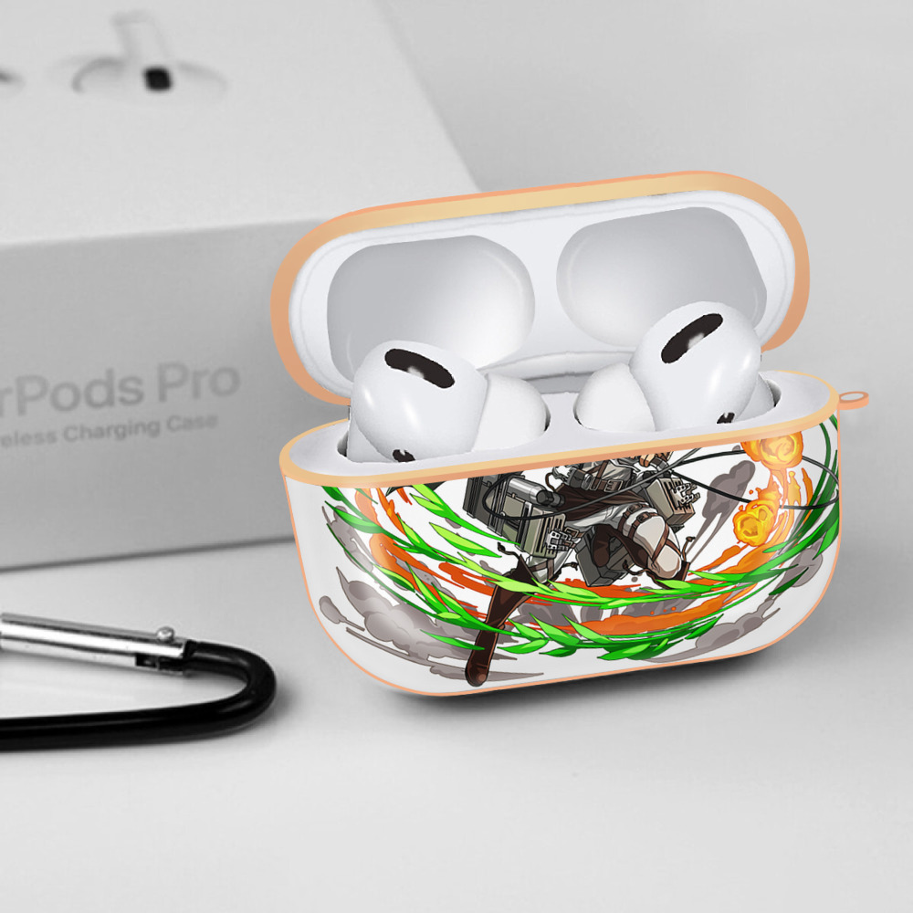 進撃の巨人 サシャ·ブラウス Attack on Titan Sasha Blaus 【AirPods Pro用】ハードシェル保護ケース｜耐衝撃・防指紋・カラビナ付き商品仕様