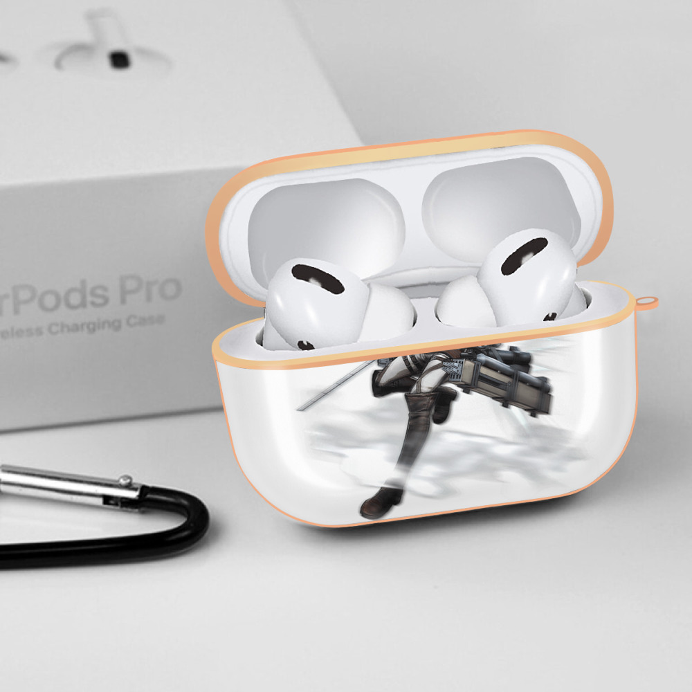 進撃の巨人 アルミン·アルレルト Attack on Titan Armin Arlert 【AirPods Pro用】ハードシェル保護ケース｜耐衝撃・防指紋・カラビナ付き商品仕様