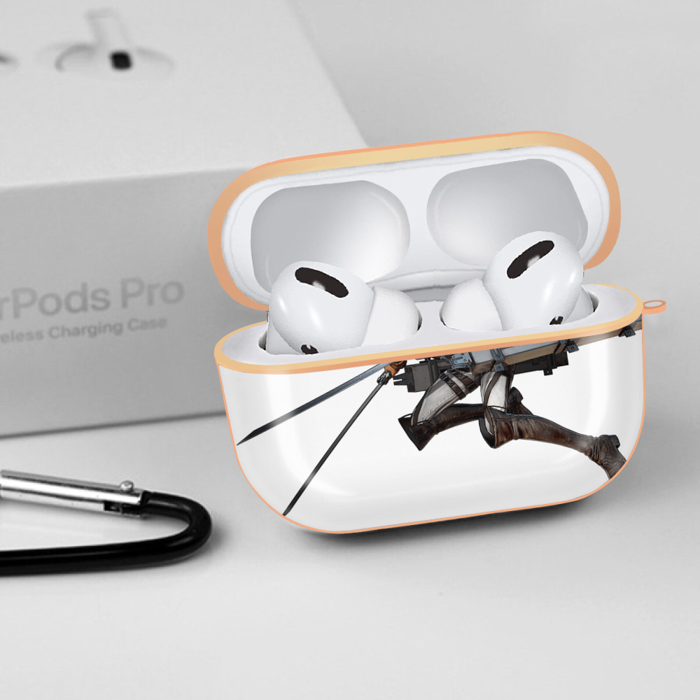 進撃の巨人 アルミン·アルレルト Attack on Titan Armin Arlert 【AirPods Pro用】ハードシェル保護ケース｜耐衝撃・防指紋・カラビナ付き商品仕様
