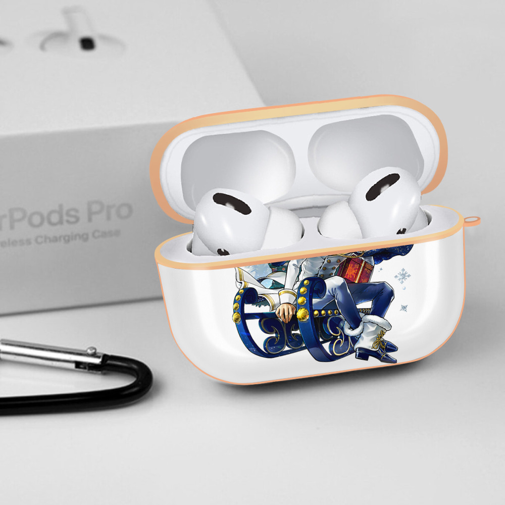 進撃の巨人 アルミン·アルレルト Attack on Titan Armin Arlert 【AirPods Pro用】ハードシェル保護ケース｜耐衝撃・防指紋・カラビナ付き商品仕様