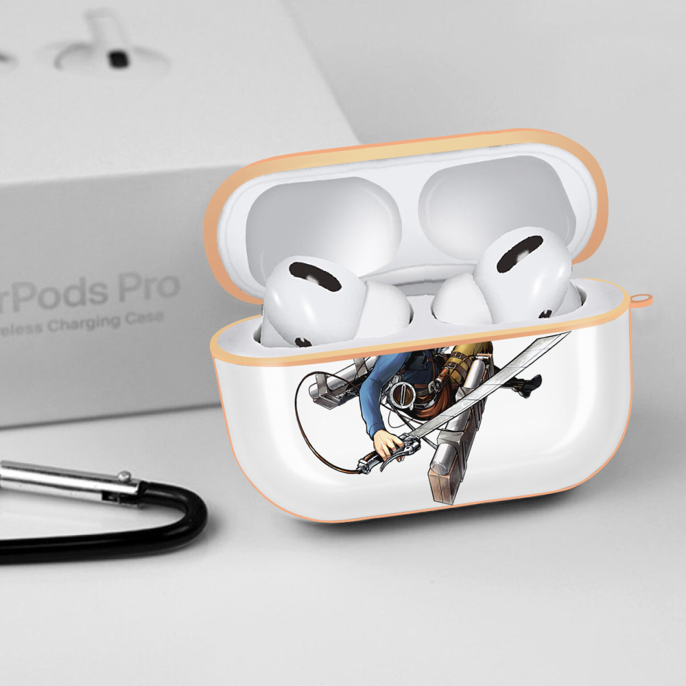 進撃の巨人 アルミン·アルレルト Attack on Titan Armin Arlert 【AirPods Pro用】ハードシェル保護ケース｜耐衝撃・防指紋・カラビナ付き商品仕様