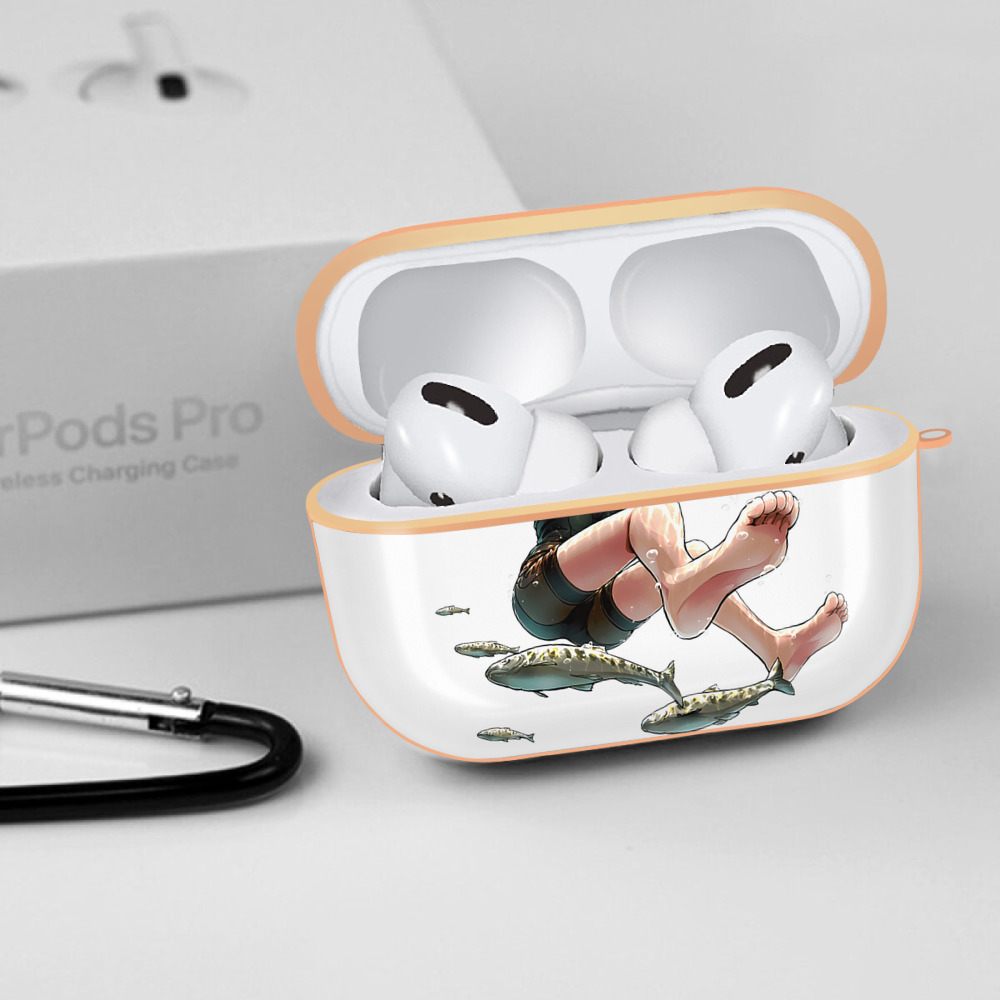 進撃の巨人 クリスタ·レンズ Attack on Titan Christa Lenz 【AirPods Pro用】ハードシェル保護ケース｜耐衝撃・防指紋・カラビナ付き商品仕様