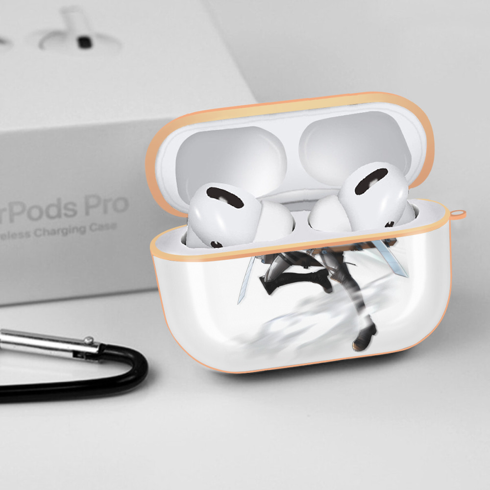 進撃の巨人 ベルトルト・フーバー Attack on Titan Bertholdt Hoover 【AirPods Pro用】ハードシェル保護ケース｜耐衝撃・防指紋・カラビナ付き商品仕様