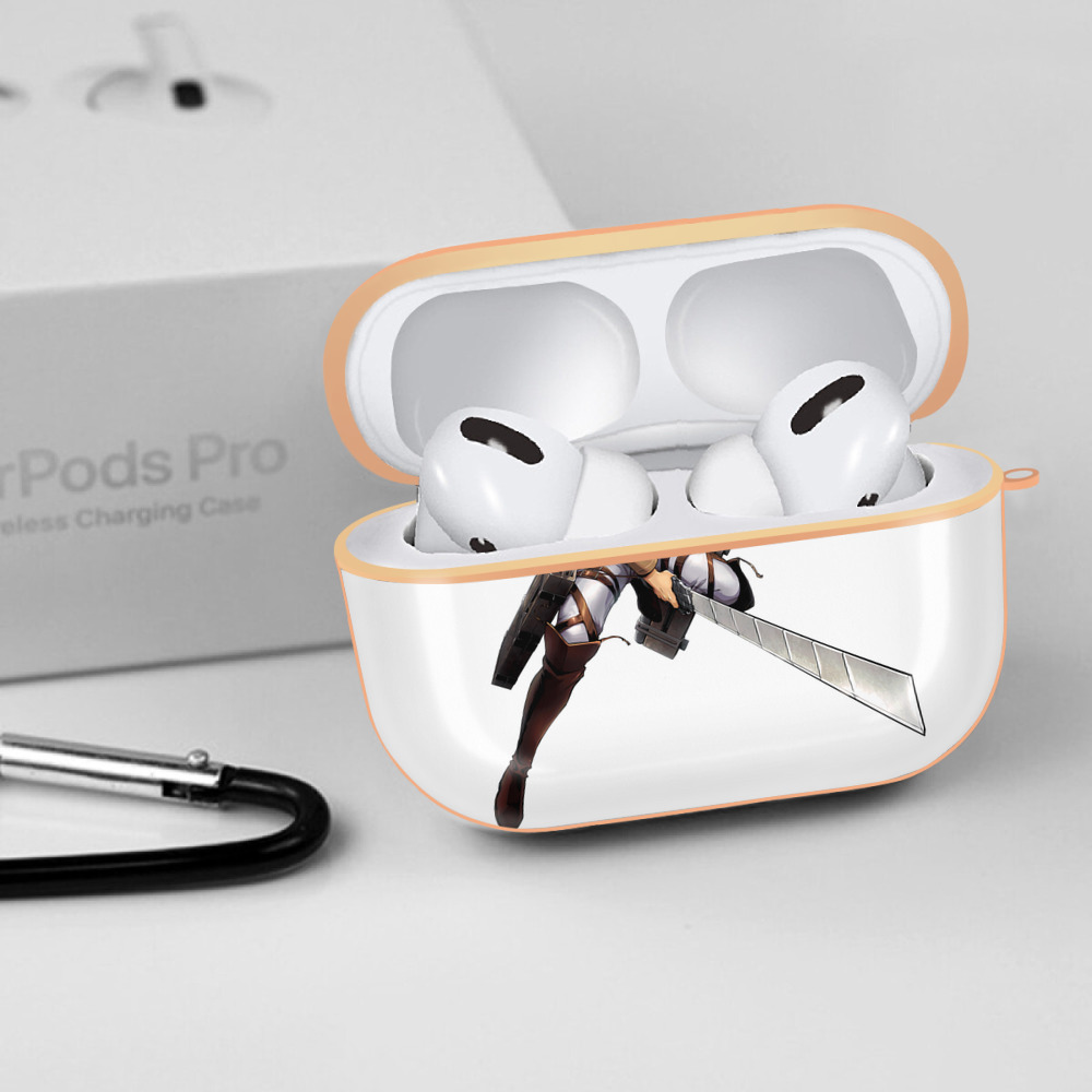 進撃の巨人 ベルトルト・フーバー Attack on Titan Bertholdt Hoover 【AirPods Pro用】ハードシェル保護ケース｜耐衝撃・防指紋・カラビナ付き商品仕様