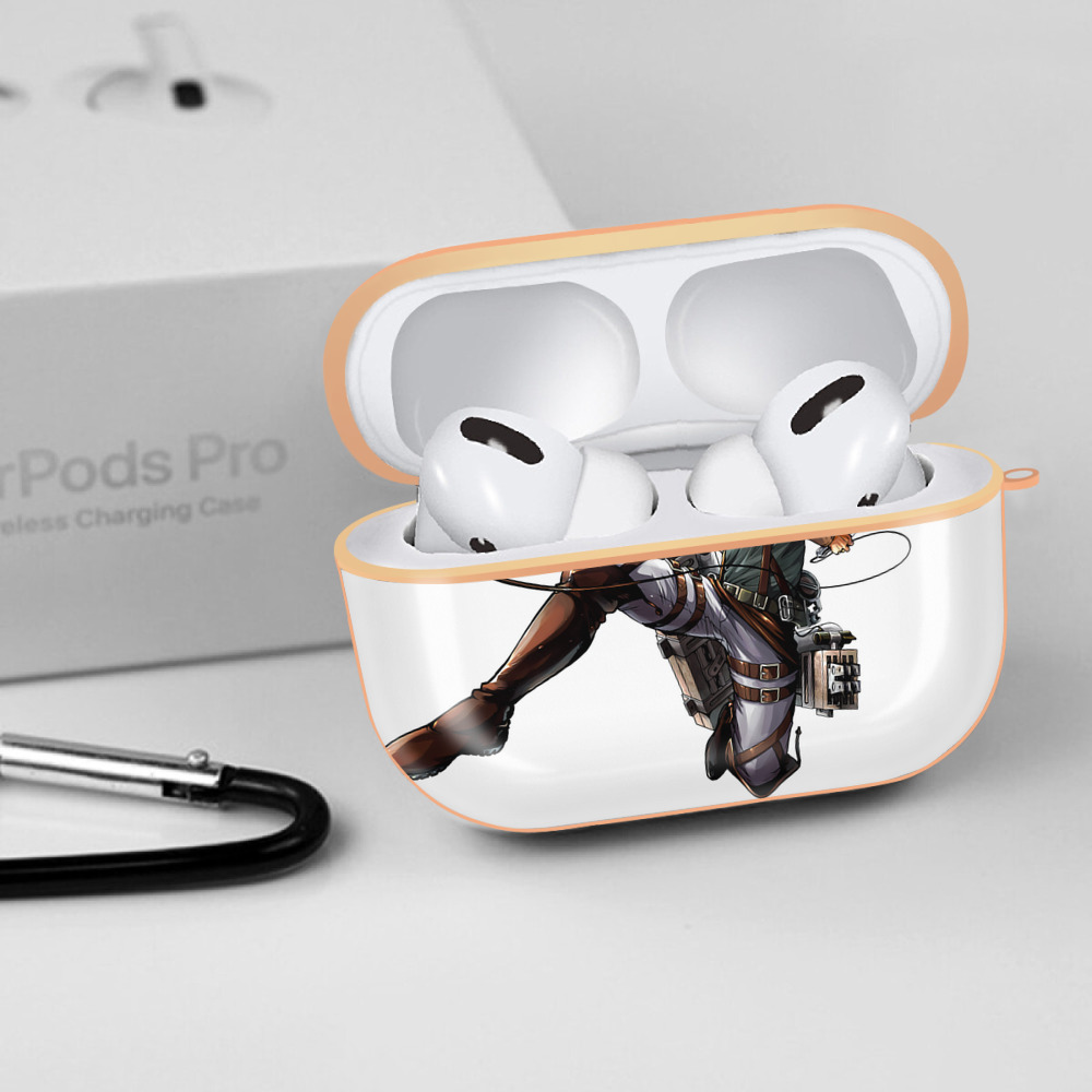 進撃の巨人 ベルトルト・フーバー Attack on Titan Bertholdt Hoover 【AirPods Pro用】ハードシェル保護ケース｜耐衝撃・防指紋・カラビナ付き商品仕様