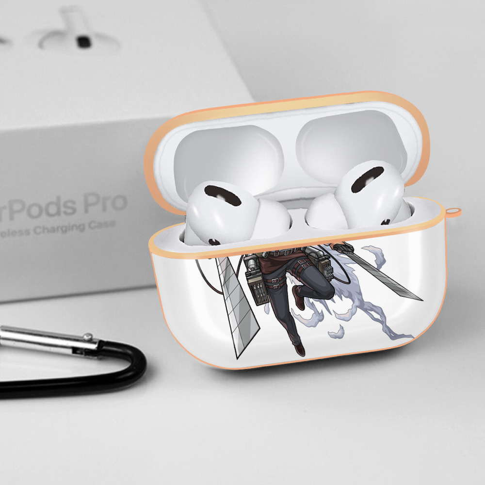 進撃の巨人 ベルトルト・フーバー Attack on Titan Bertholdt Hoover 【AirPods Pro用】ハードシェル保護ケース｜耐衝撃・防指紋・カラビナ付き商品仕様