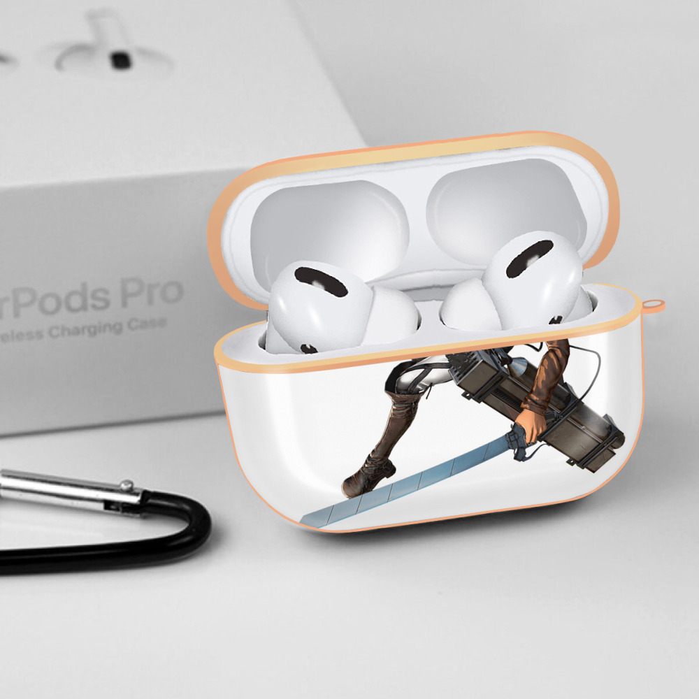 進撃の巨人 ベルトルト・フーバー Attack on Titan Bertholdt Hoover 【AirPods Pro用】ハードシェル保護ケース｜耐衝撃・防指紋・カラビナ付き商品仕様