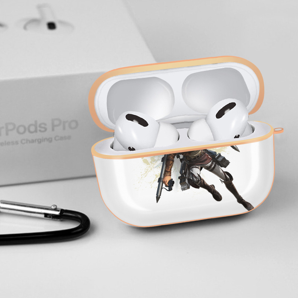 進撃の巨人 ジャン・キルシュタイン Attack on Titan Jean Kirstein 【AirPods Pro用】ハードシェル保護ケース｜耐衝撃・防指紋・カラビナ付き商品仕様
