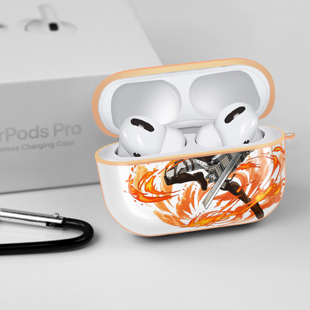 進撃の巨人 ジャン・キルシュタイン Attack on Titan Jean Kirstein 【AirPods Pro用】ハードシェル保護ケース｜耐衝撃・防指紋・カラビナ付き商品仕様