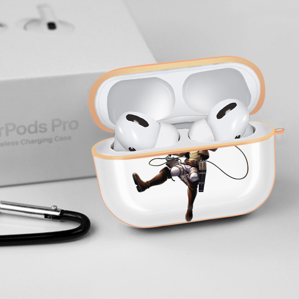 進撃の巨人 コニー·スプリンガー Attack on Titan Connie Springer 【AirPods Pro用】ハードシェル保護ケース｜耐衝撃・防指紋・カラビナ付き商品仕様