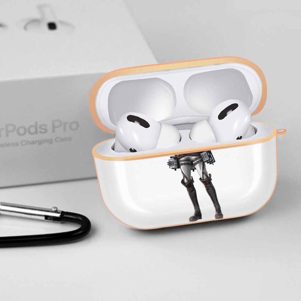 進撃の巨人 ハンネス Attack on Titan Hannes 【AirPods Pro用】ハードシェル保護ケース｜耐衝撃・防指紋・カラビナ付き商品仕様