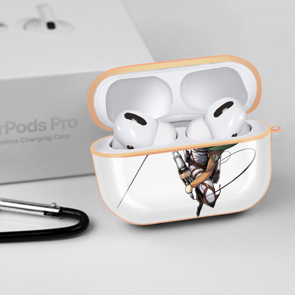 進撃の巨人 ペトラ·ラル Attack on Titan Petra Rall 【AirPods Pro用】ハードシェル保護ケース｜耐衝撃・防指紋・カラビナ付き商品仕様