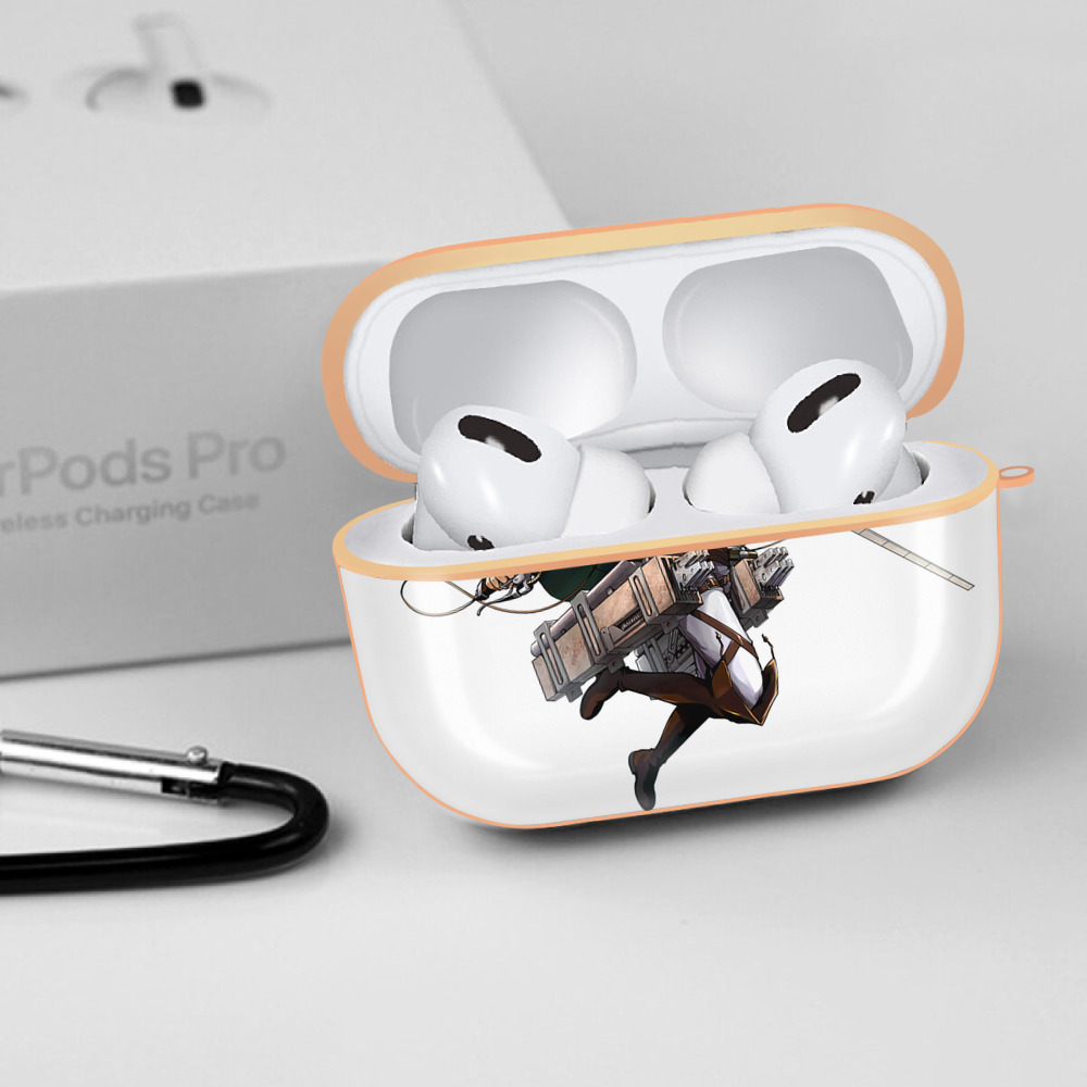 進撃の巨人 ペトラ·ラル Attack on Titan Petra Rall 【AirPods Pro用】ハードシェル保護ケース｜耐衝撃・防指紋・カラビナ付き商品仕様