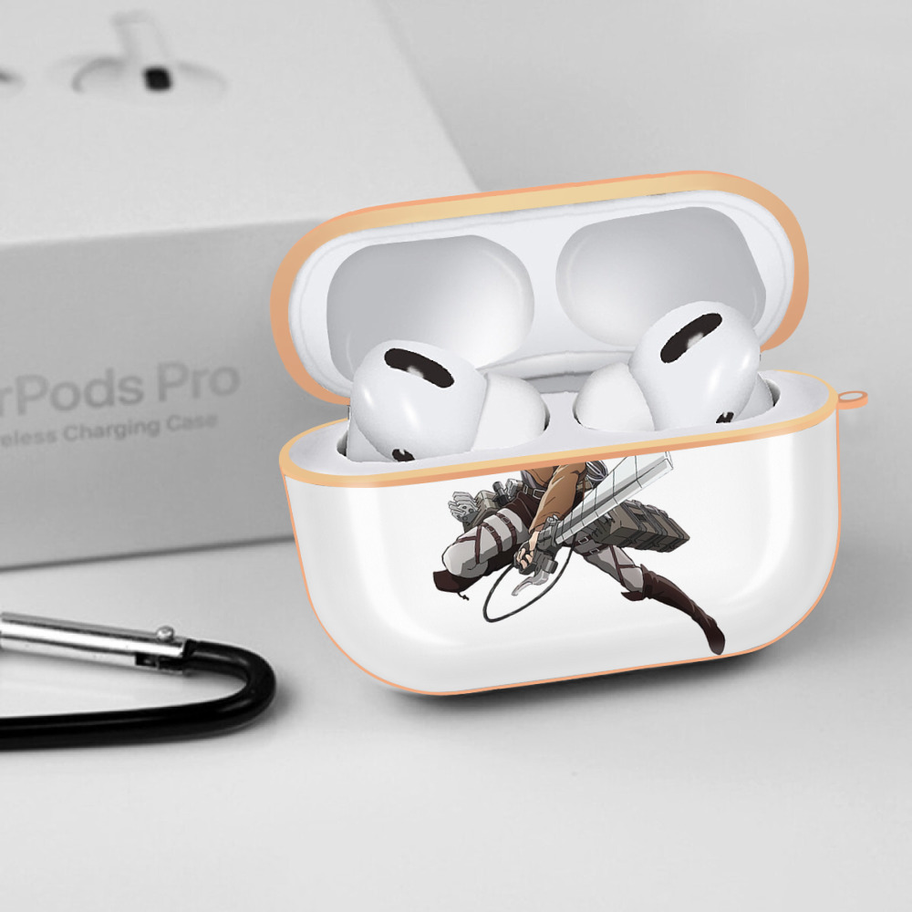 進撃の巨人 ペトラ·ラル Attack on Titan Petra Rall 【AirPods Pro用】ハードシェル保護ケース｜耐衝撃・防指紋・カラビナ付き商品仕様