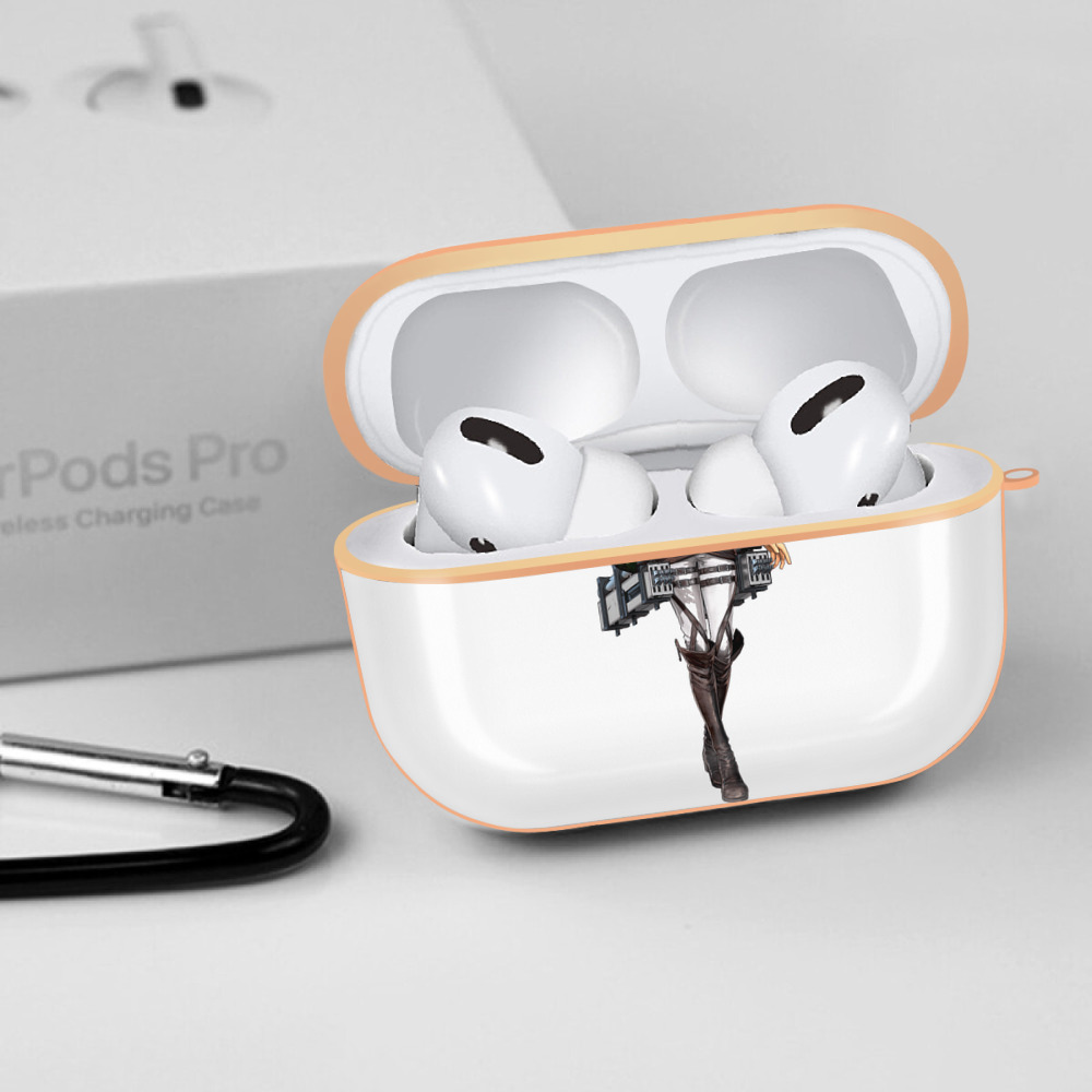 進撃の巨人 ペトラ·ラル Attack on Titan Petra Rall 【AirPods Pro用】ハードシェル保護ケース｜耐衝撃・防指紋・カラビナ付き商品仕様
