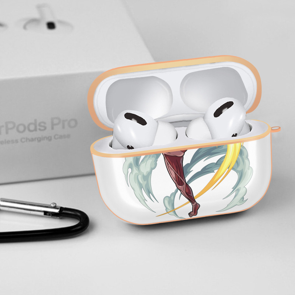 進撃の巨人 Attack on Titan 【AirPods Pro用】ハードシェル保護ケース｜耐衝撃・防指紋・カラビナ付き商品仕様