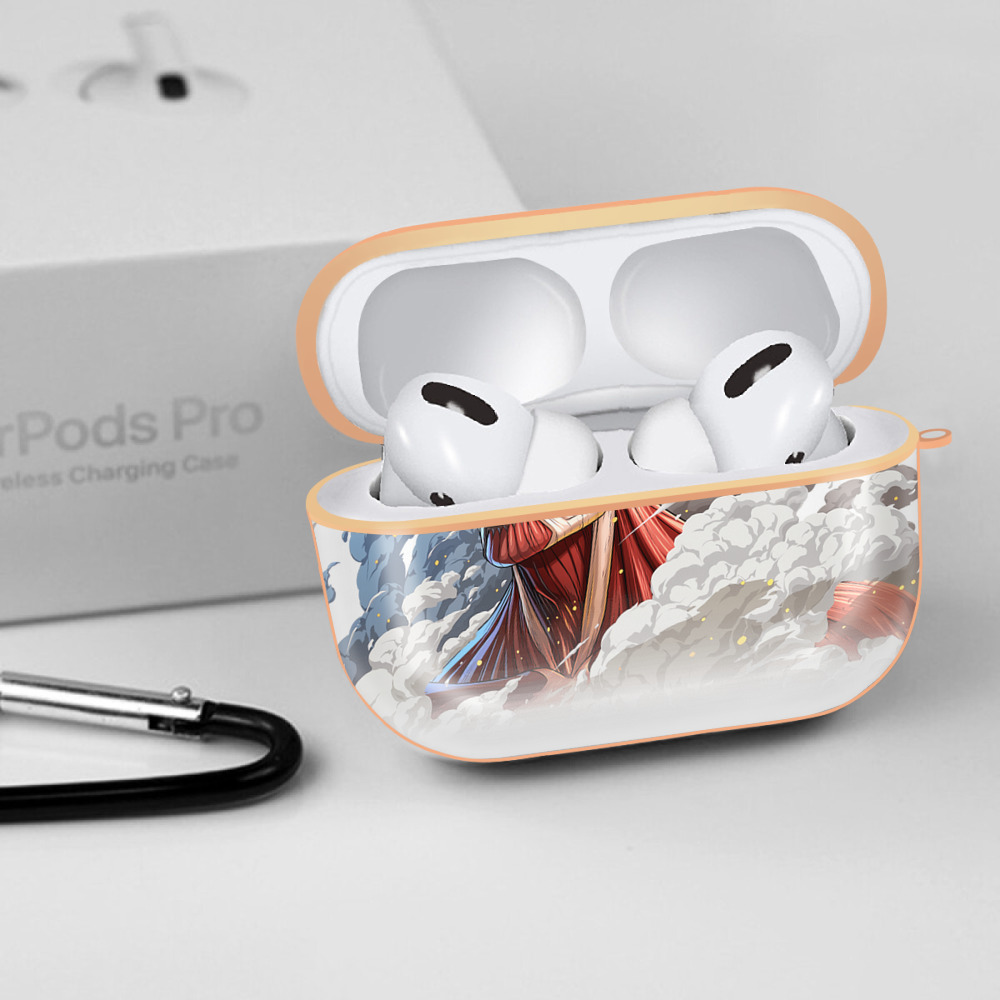 進撃の巨人 Attack on Titan 【AirPods Pro用】ハードシェル保護ケース｜耐衝撃・防指紋・カラビナ付き商品仕様