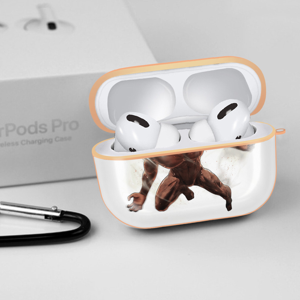 進撃の巨人 Attack on Titan 【AirPods Pro用】ハードシェル保護ケース｜耐衝撃・防指紋・カラビナ付き商品仕様