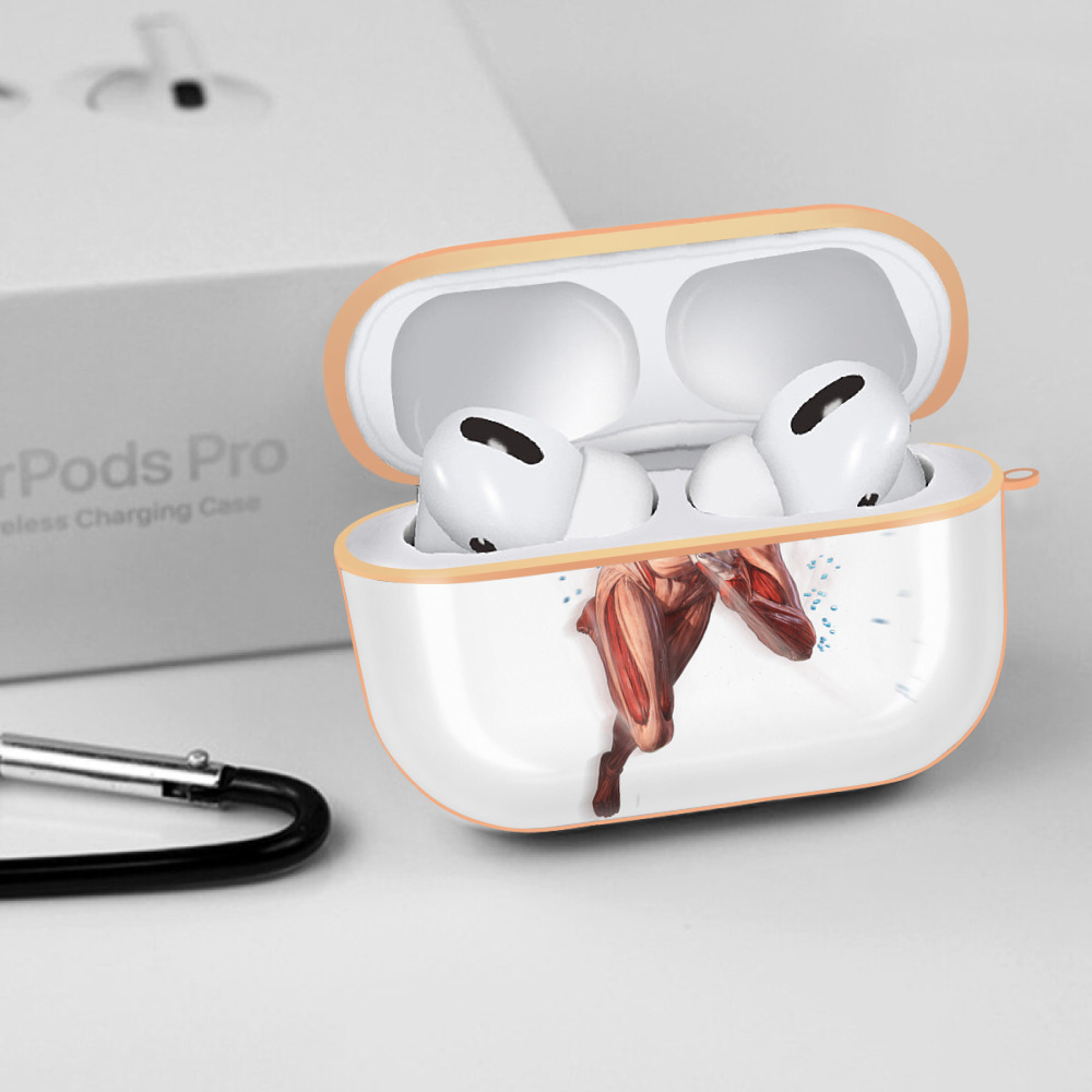 進撃の巨人 Attack on Titan 【AirPods Pro用】ハードシェル保護ケース｜耐衝撃・防指紋・カラビナ付き商品仕様