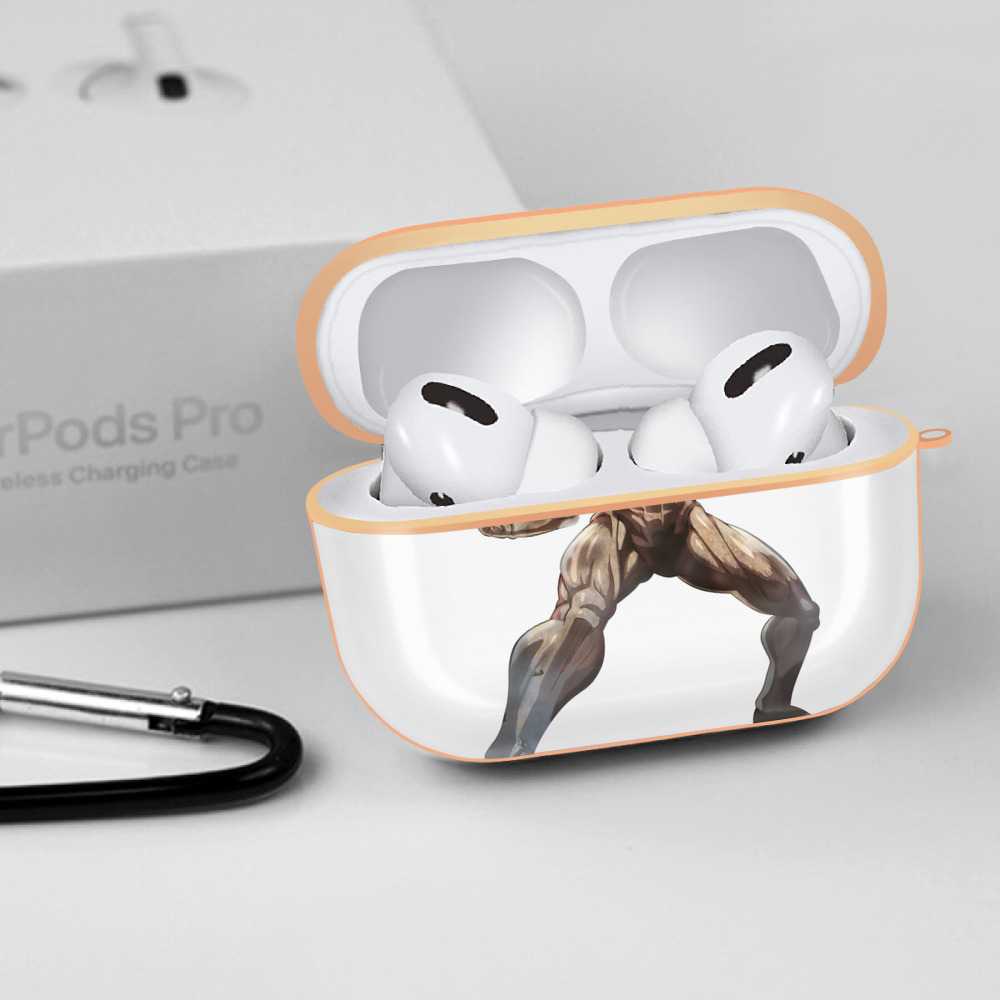 進撃の巨人 Attack on Titan 【AirPods Pro用】ハードシェル保護ケース｜耐衝撃・防指紋・カラビナ付き商品仕様