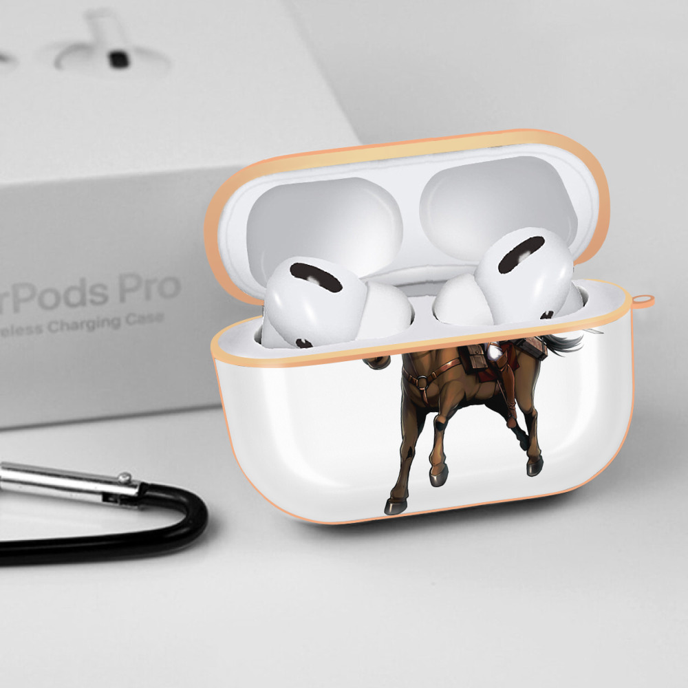 進撃の巨人 Attack on Titan 【AirPods Pro用】ハードシェル保護ケース｜耐衝撃・防指紋・カラビナ付き商品仕様