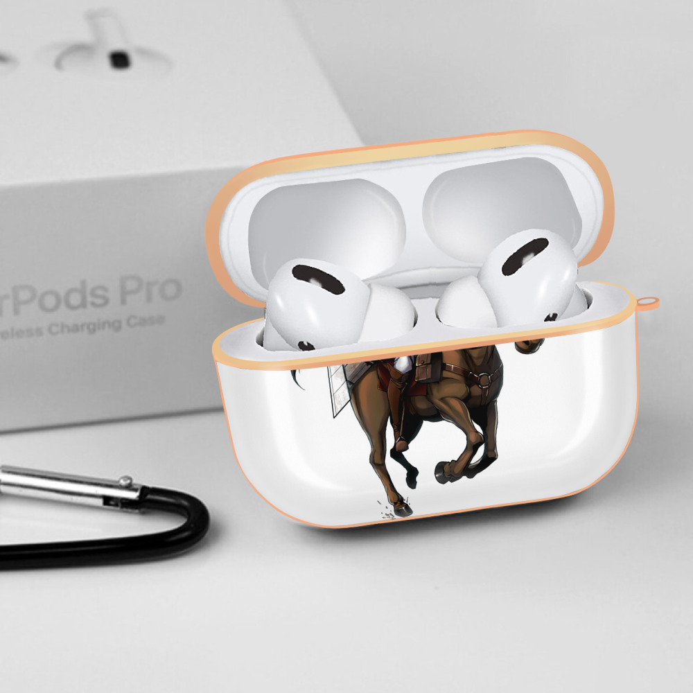 進撃の巨人 Attack on Titan 【AirPods Pro用】ハードシェル保護ケース｜耐衝撃・防指紋・カラビナ付き商品仕様