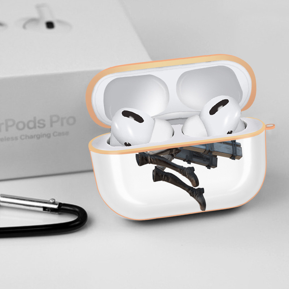 進撃の巨人 Attack on Titan 【AirPods Pro用】ハードシェル保護ケース｜耐衝撃・防指紋・カラビナ付き商品仕様